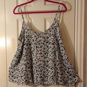 Flouncy Spaghetti String Top